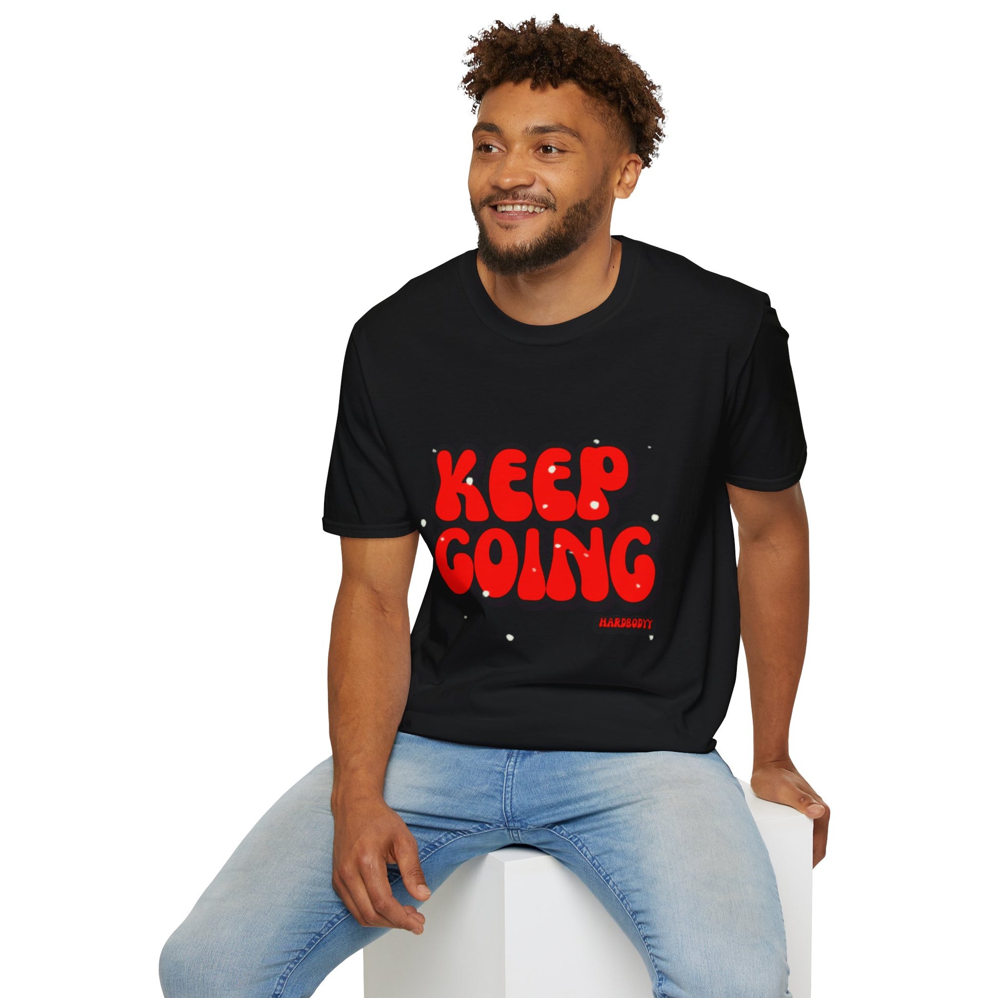 Keep Going - Motivational Unisex T-Shirt - Keep Going, Inspirational Tee for Everyday Wear, Perfect Gift for Friends, Encouragement Shirt