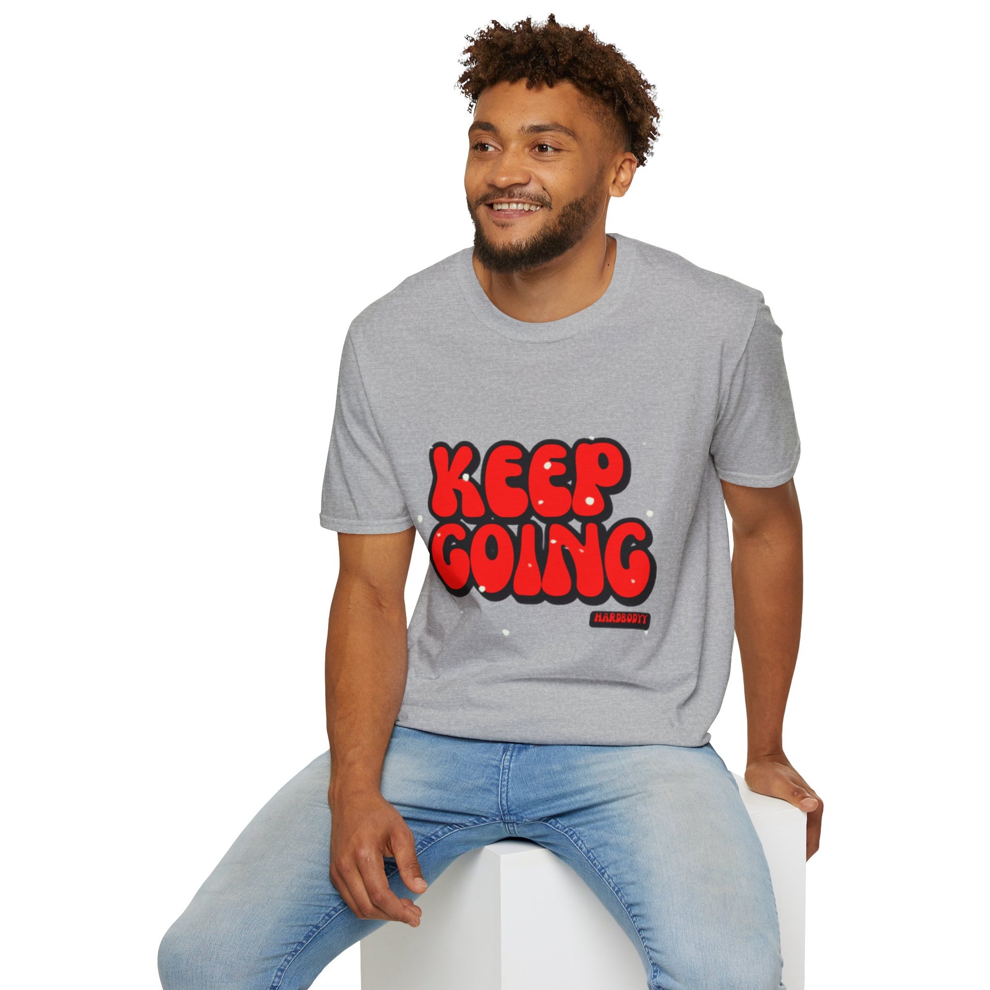 Keep Going - Motivational Unisex T-Shirt - Keep Going, Inspirational Tee for Everyday Wear, Perfect Gift for Friends, Encouragement Shirt