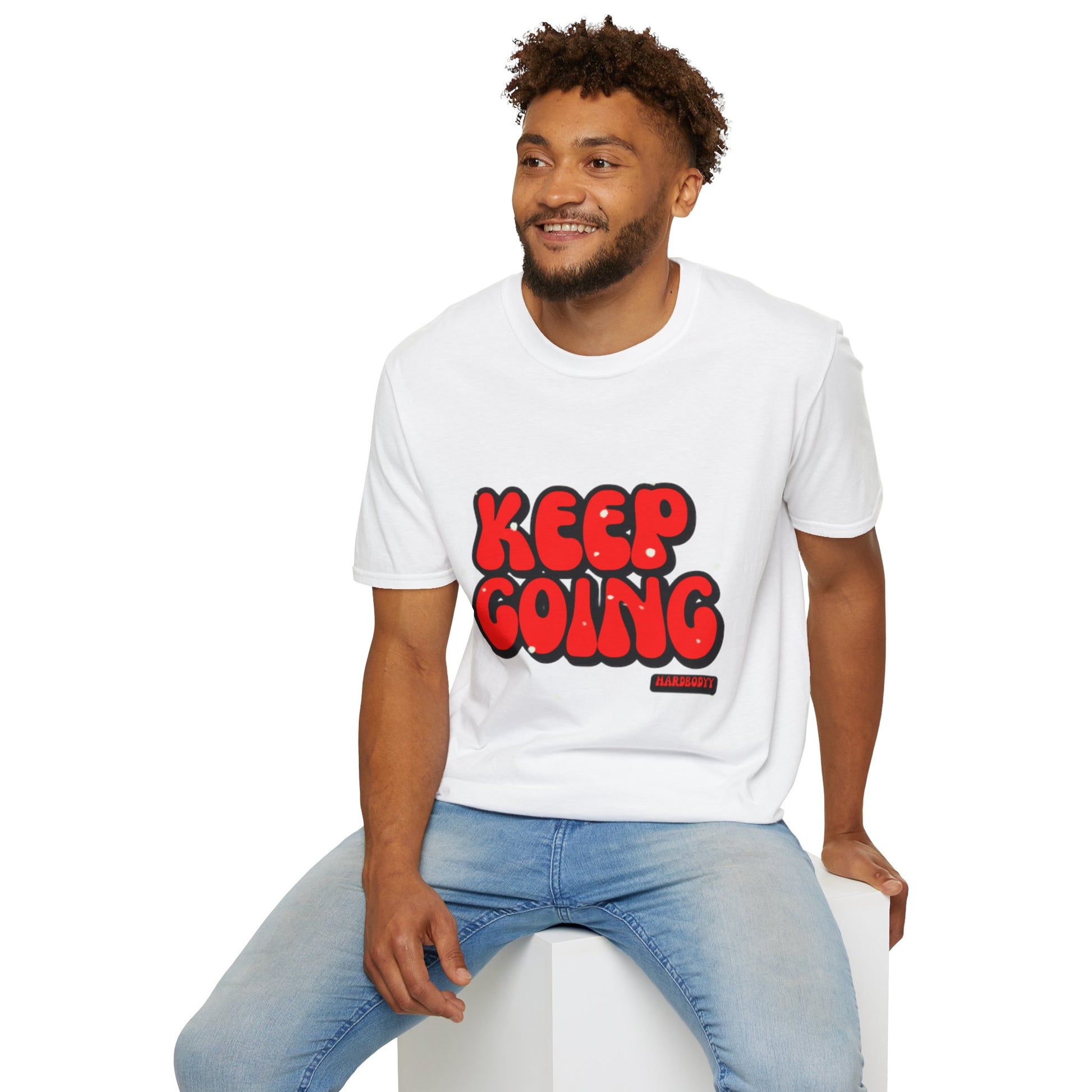 Keep Going - Motivational Unisex T-Shirt - Keep Going, Inspirational Tee for Everyday Wear, Perfect Gift for Friends, Encouragement Shirt