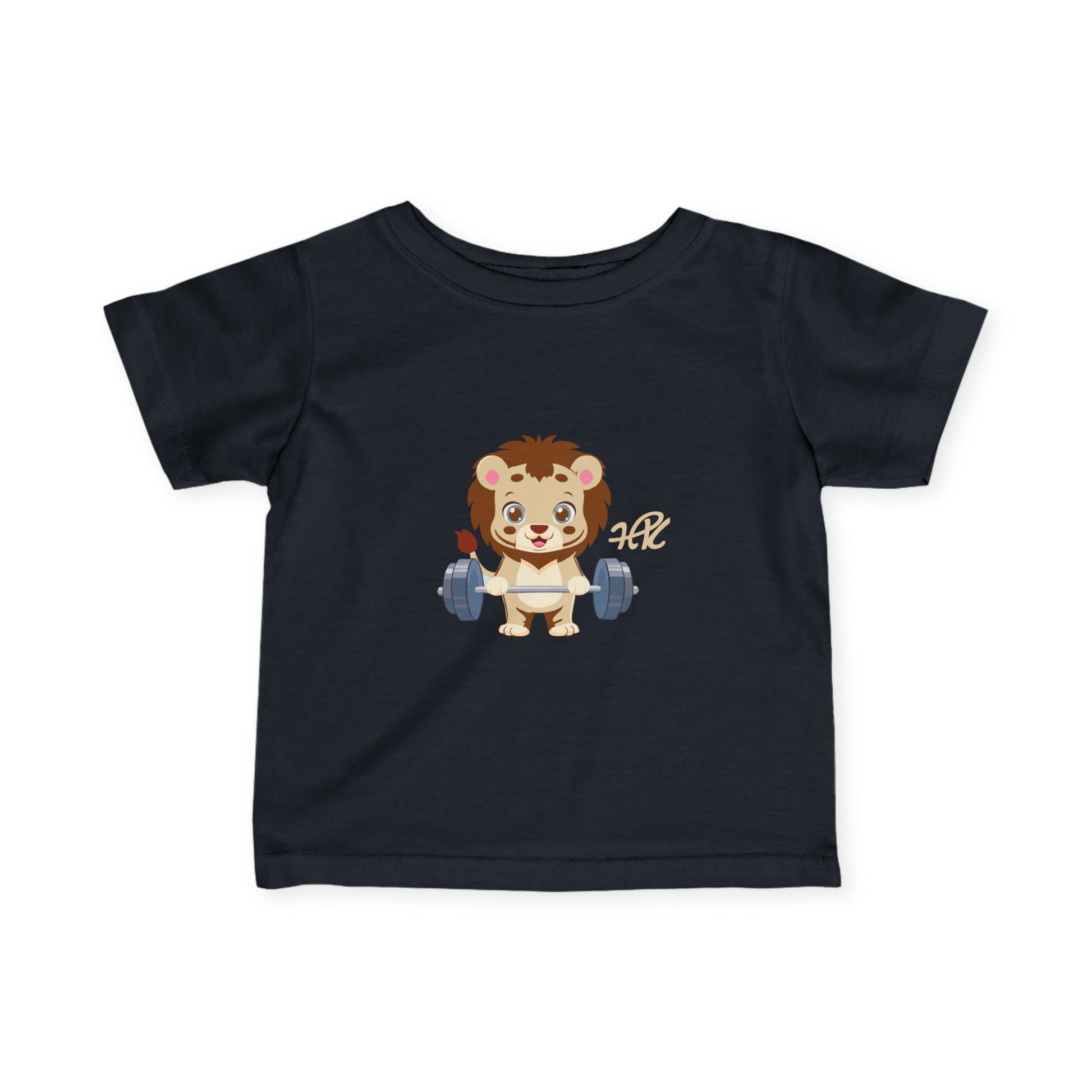 Cute Lion Infant Fine Jersey Tee, Baby Animal Shirt, Toddler Birthday Gift, Baby Shower Gift, Kids Sports Tee, Cute Baby Outfit