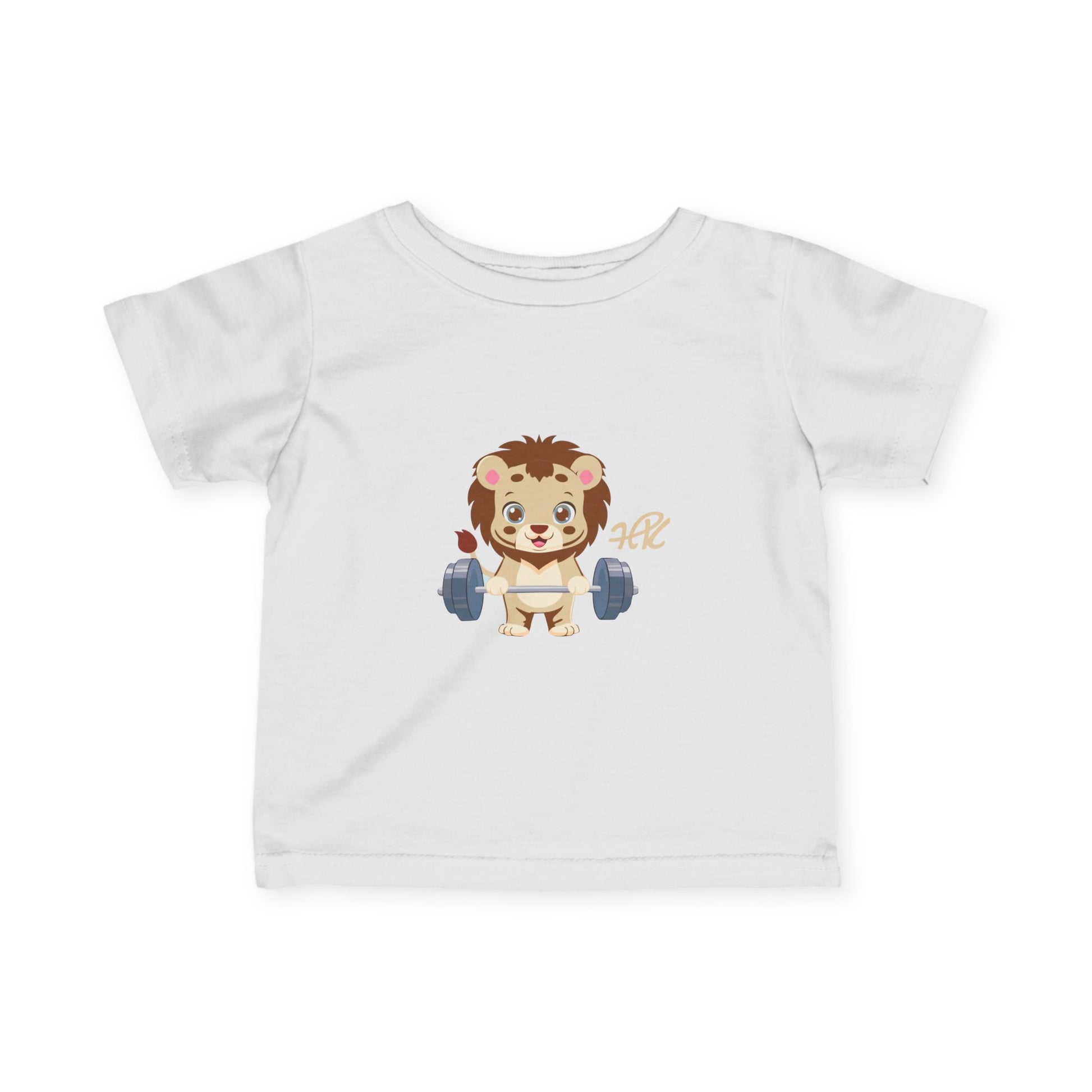 Cute Lion Infant Fine Jersey Tee, Baby Animal Shirt, Toddler Birthday Gift, Baby Shower Gift, Kids Sports Tee, Cute Baby Outfit