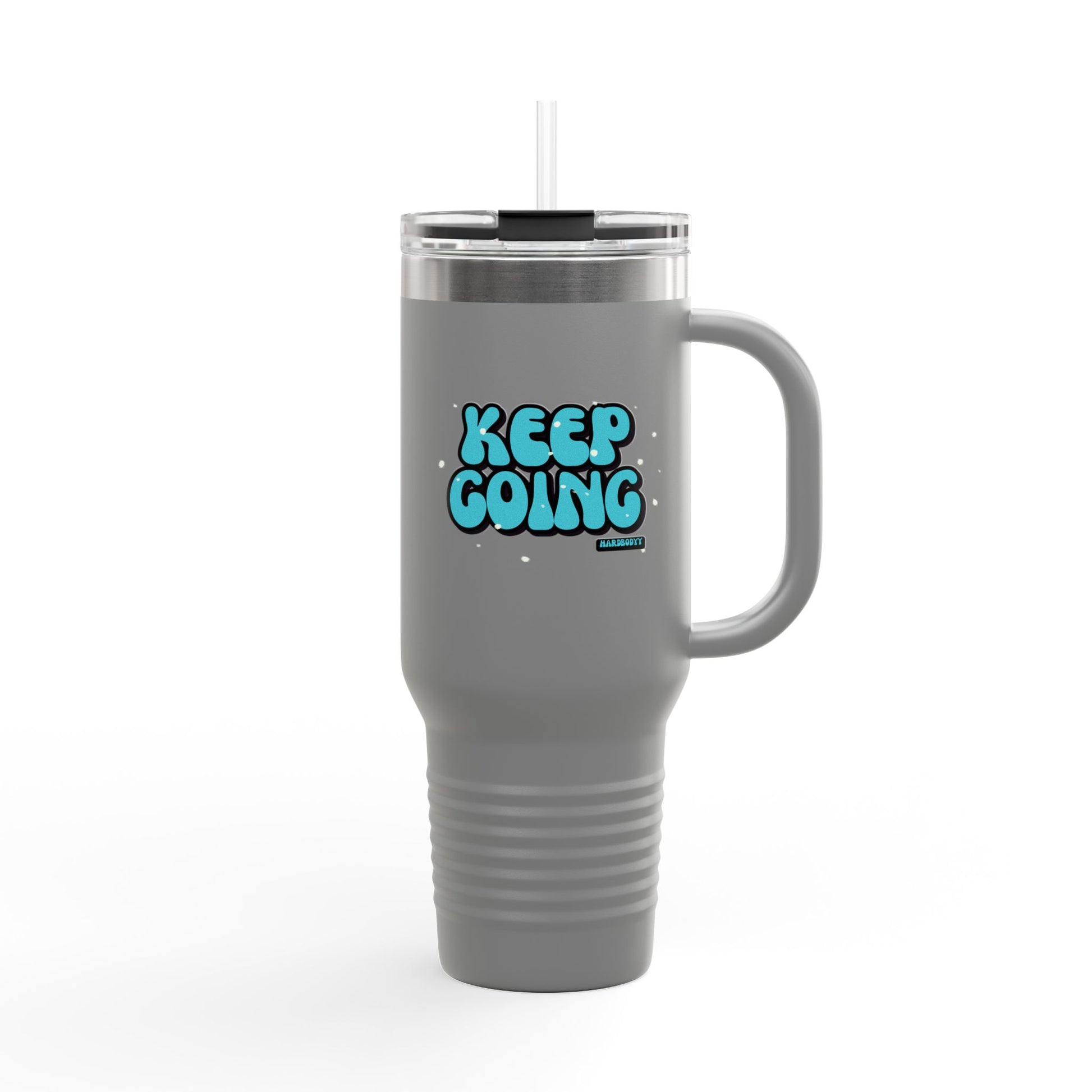 Keep Going Insulated Travel Mug, Motivational Tumbler for Coffee or Tea Lovers, Eco-Friendly Drinkware, Perfect for Workouts, Gifts [...]