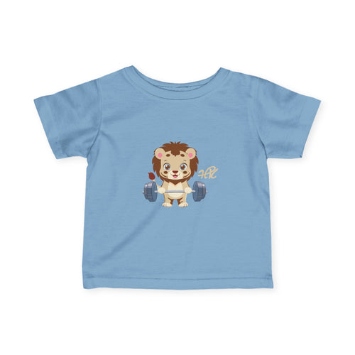 Cute Lion Infant Fine Jersey Tee, Baby Animal Shirt, Toddler Birthday Gift, Baby Shower Gift, Kids Sports Tee, Cute Baby Outfit