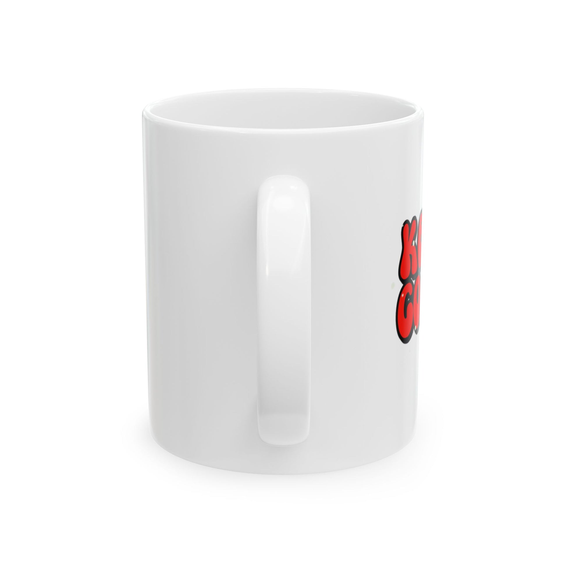 Keep Going (Motivational) Ceramic Mug with Fun Design